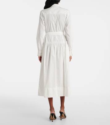 Hemdblusenkleid aus Baumwolle | Ulla Johnson