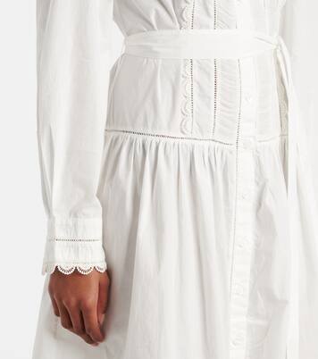 Hemdblusenkleid aus Baumwolle | Ulla Johnson