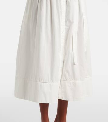 Hemdblusenkleid aus Baumwolle | Ulla Johnson