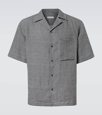 格纹亚麻衬衫 | Loro Piana