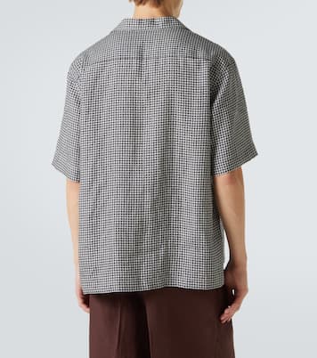 格纹亚麻衬衫 | Loro Piana