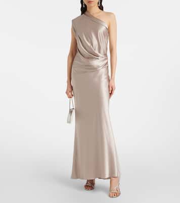 Silk satin maxi skirt | The Sei
