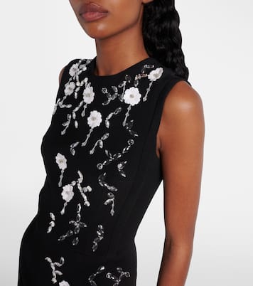 Robe midi Cappia à ornements | Emilia Wickstead