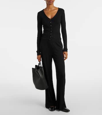 Pantaloni regular Alemi in misto cotone | Velvet