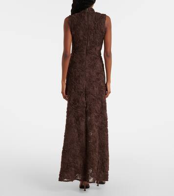 Maxikleid aus Crêpe | Rotate