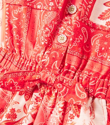 Mono Tutina de algodón con paisley | Zimmermann Kids