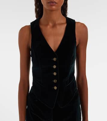 Weste aus Baumwollsamt | Etro