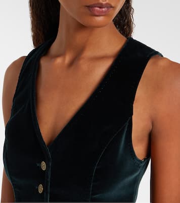 Weste aus Baumwollsamt | Etro