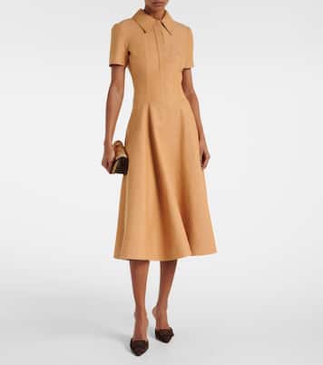 Midikleid Jody aus einem Baumwollgemisch | Emilia Wickstead