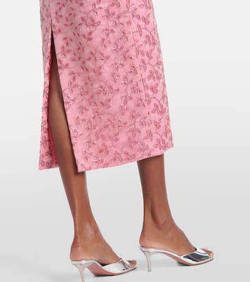 Robe midi Amina à sequins | Markarian