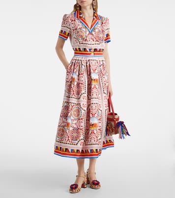 Taormina 60 embellished raffia sandals | Dolce&Gabbana