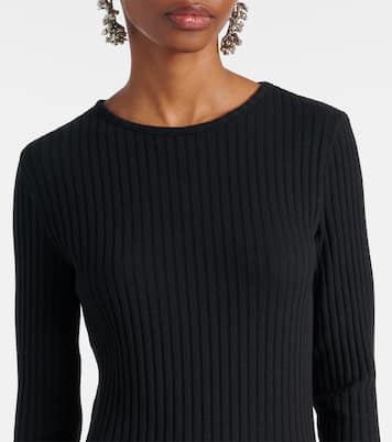 Maxikleid aus Rippstrick | Vince