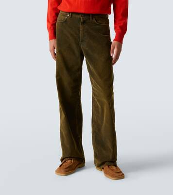 Cotton corduroy wide-leg pants | Acne Studios