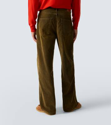 Cotton corduroy wide-leg pants | Acne Studios