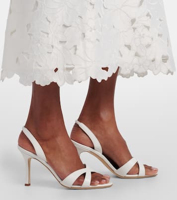 Callasi leather slingback sandals | Manolo Blahnik