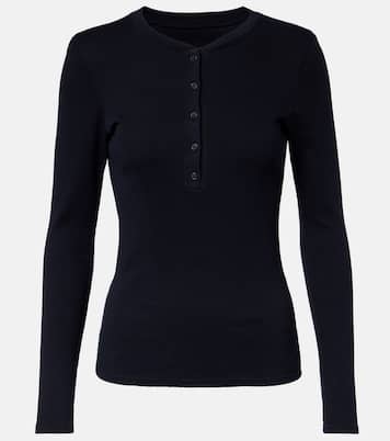 Henley-Top Jordan aus Baumwolle | Nili Lotan