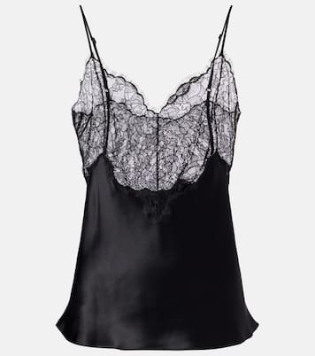 Top Mabelle aus Seidensatin mit Spitze | Nili Lotan