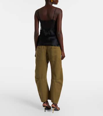 Top Mabelle aus Seidensatin mit Spitze | Nili Lotan