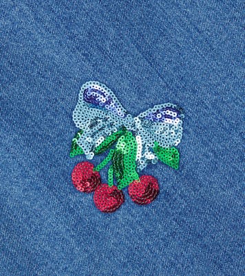 Robe Magot en jean à sequins | Konges Sløjd