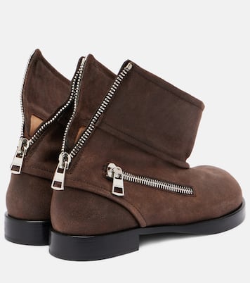 Ankle Boots aus Veloursleder | JW Anderson
