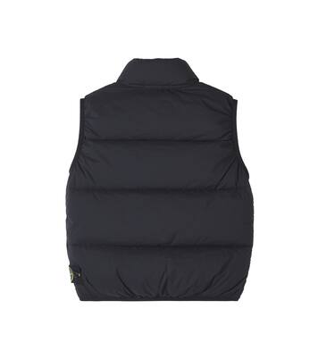 Compass down vest | Stone Island Junior