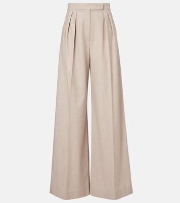 Pantalon ample Zulia en cachemire mélangé | Max Mara
