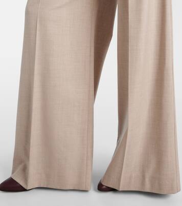 Pantalon ample Zulia en cachemire mélangé | Max Mara