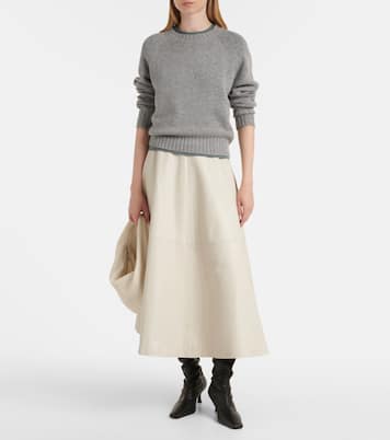 Pull en cachemire et laine | Jardin des Orangers