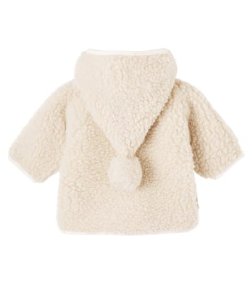 Baby hooded wool jacket | Binibamba