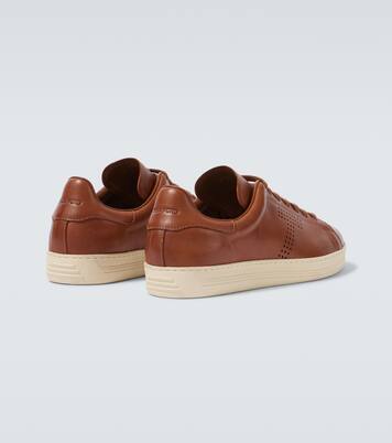Warwick perforated leather sneakers | Tom Ford