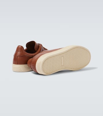 Warwick perforated leather sneakers | Tom Ford