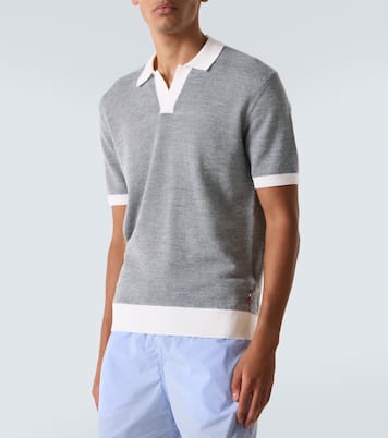 Horton wool and cotton polo shirt | Orlebar Brown