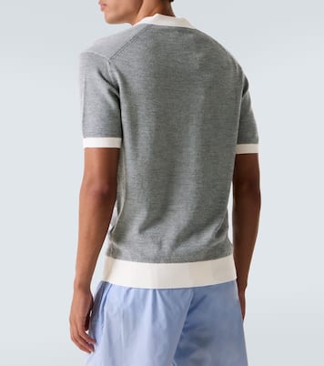 Horton wool and cotton polo shirt | Orlebar Brown