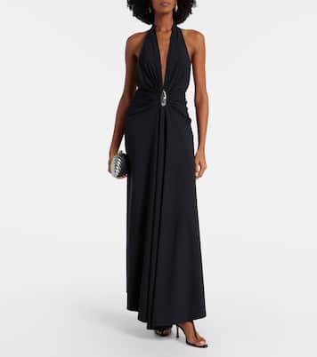 Robe longue à ornements | Christopher Esber