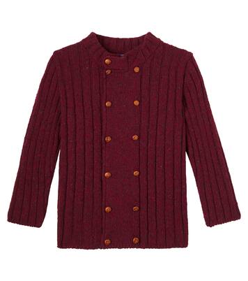Bolo ribbed-knit wool-blend sweater | La Coqueta