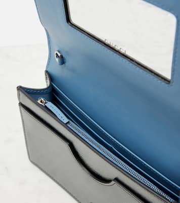 GG Marmont leather wallet on chain | Gucci