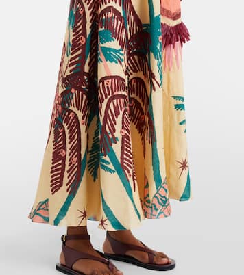 Midikleid aus Leinen | Johanna Ortiz