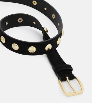 Eden studded suede belt | Nour Hammour