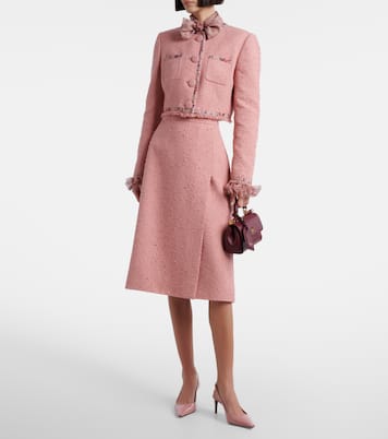 Veste courte en tweed | Dolce&Gabbana