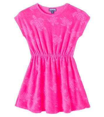 Jacquard cotton terry dress | Vilebrequin Kids