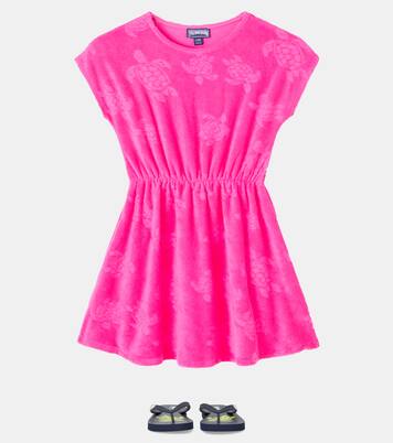 Jacquard cotton terry dress | Vilebrequin Kids