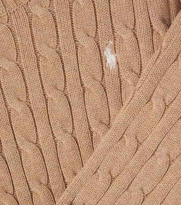 Cable-knit cotton sweater | Polo Ralph Lauren Kids