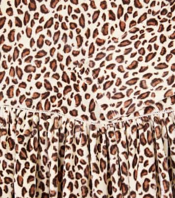 Carlito leopard-print velvet dress | Konges Sløjd