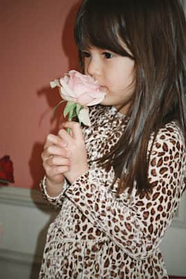 Carlito leopard-print velvet dress | Konges Sløjd