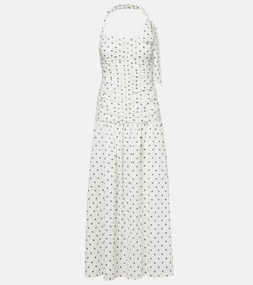 Edie polka-dot maxi dress | Posse