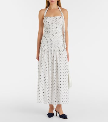 Edie polka-dot maxi dress | Posse