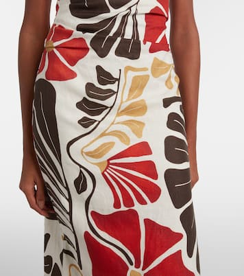 Julietta floral linen midi dress | SIR