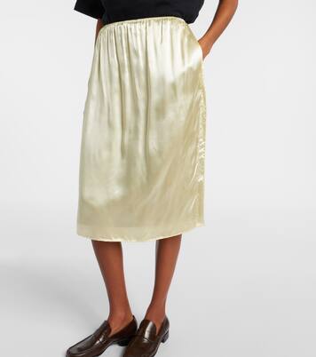 Midirock aus einem Seidengemisch | Phoebe Philo