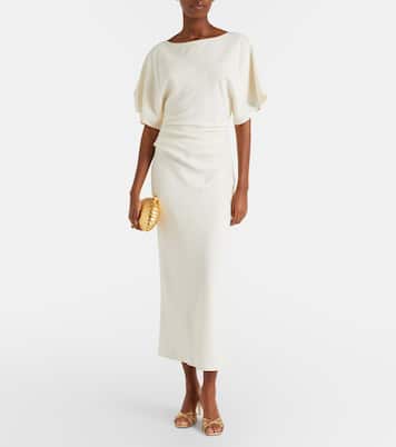 Pantoletten Perla 70 aus Metallic-Leder und Mesh | Malone Souliers