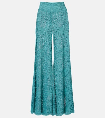 Paloma lace wide-leg pants | Alexandra Miro